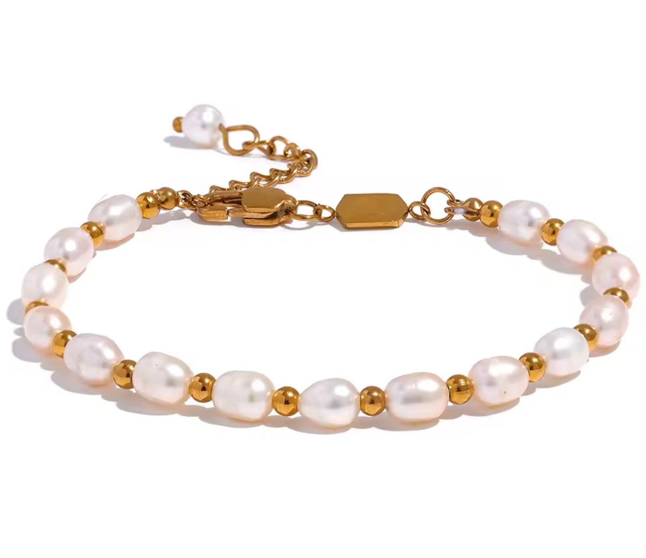 Golden Sands Pearl Bracelet