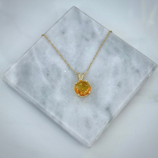 Golden Solstice Pendant