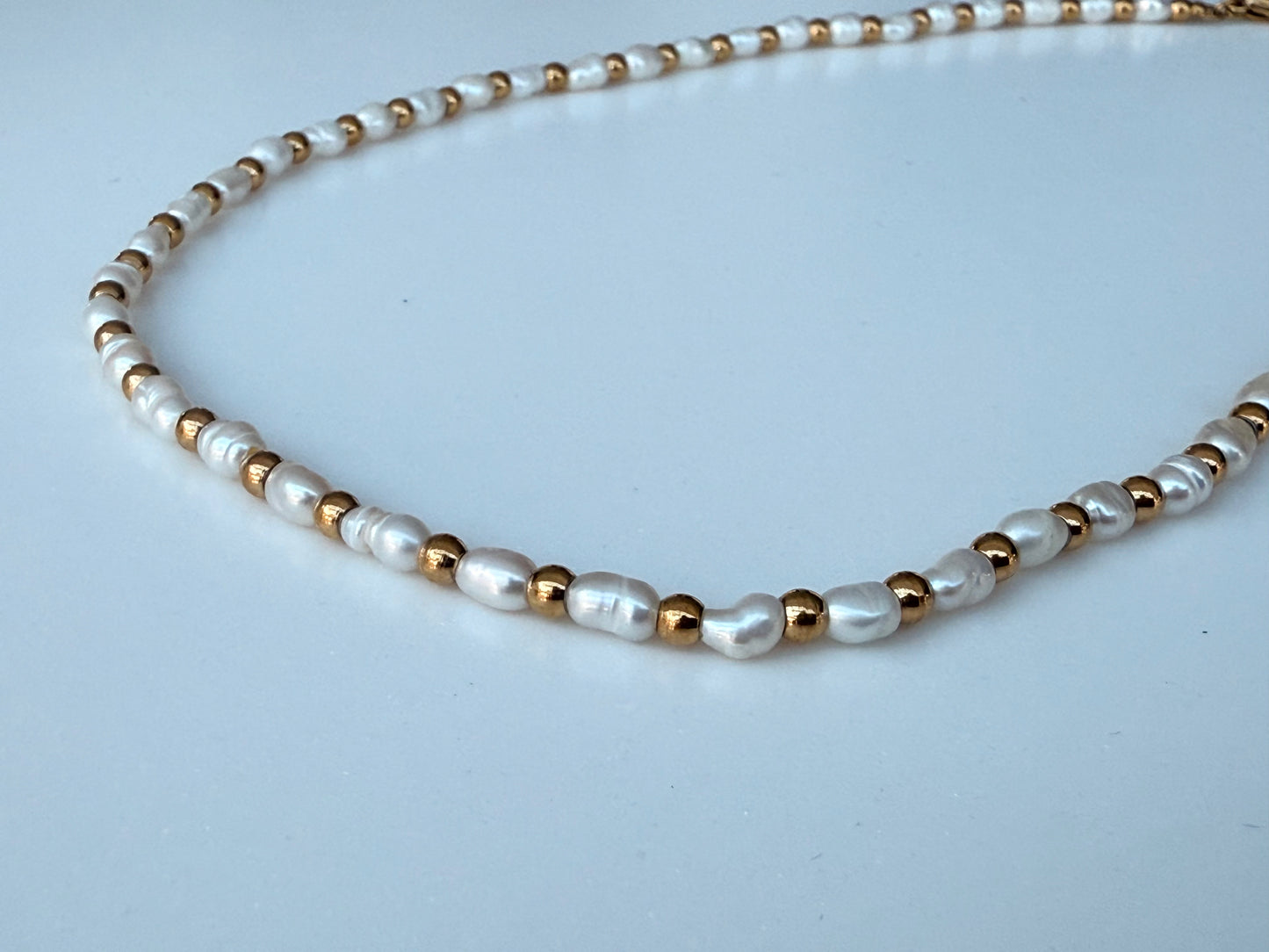 Golden Sands Pearl Necklace