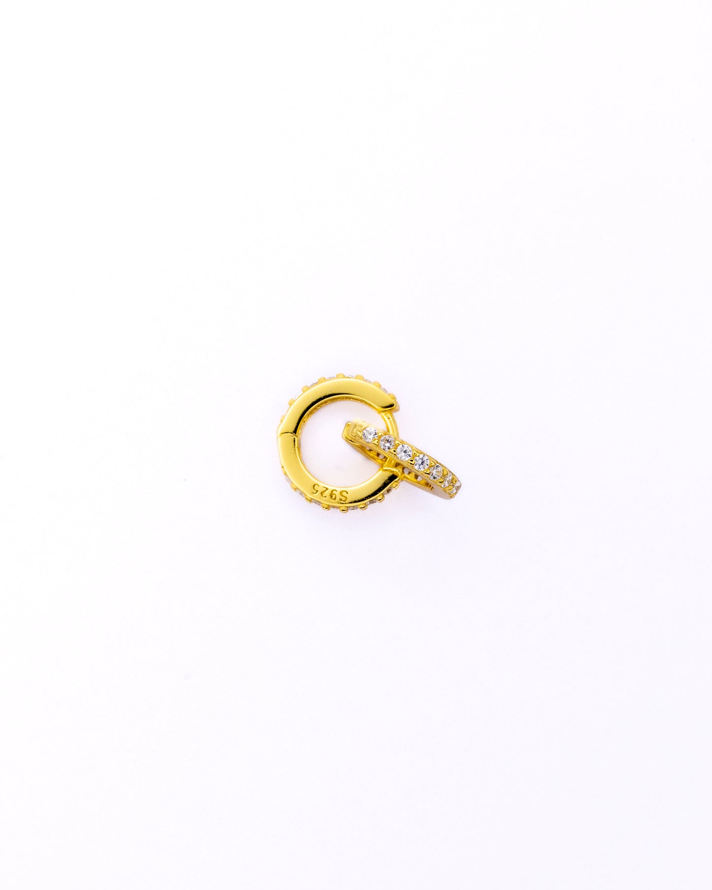 Cubic Zirconia Huggies