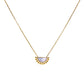 Mother of Pearl Fan Necklace