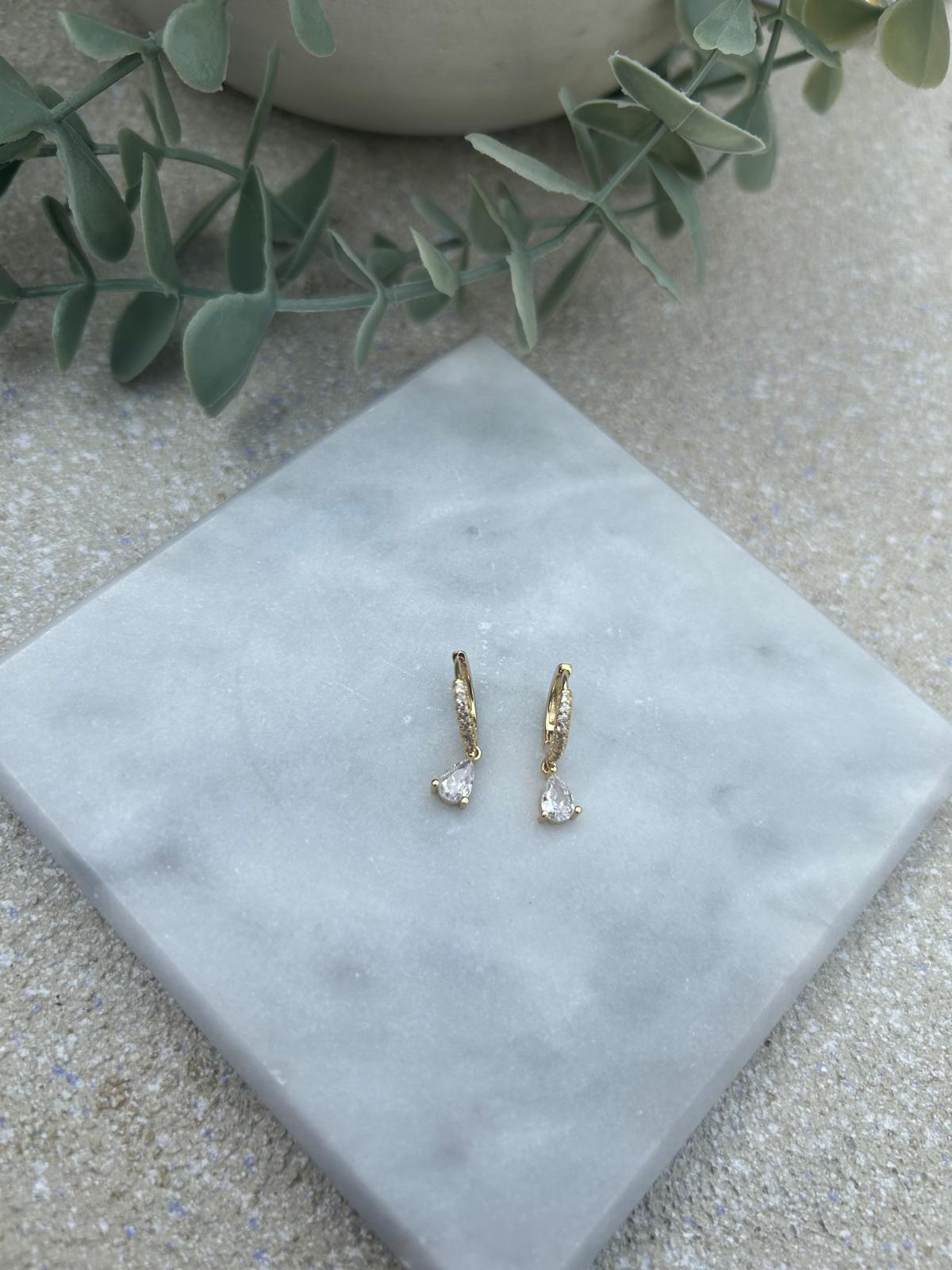 Teardrop Sparkle Earrings