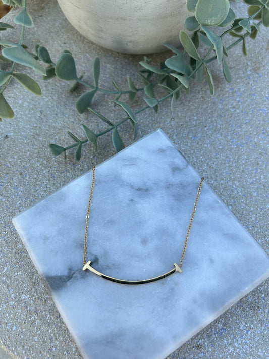 Linear Shine Necklace